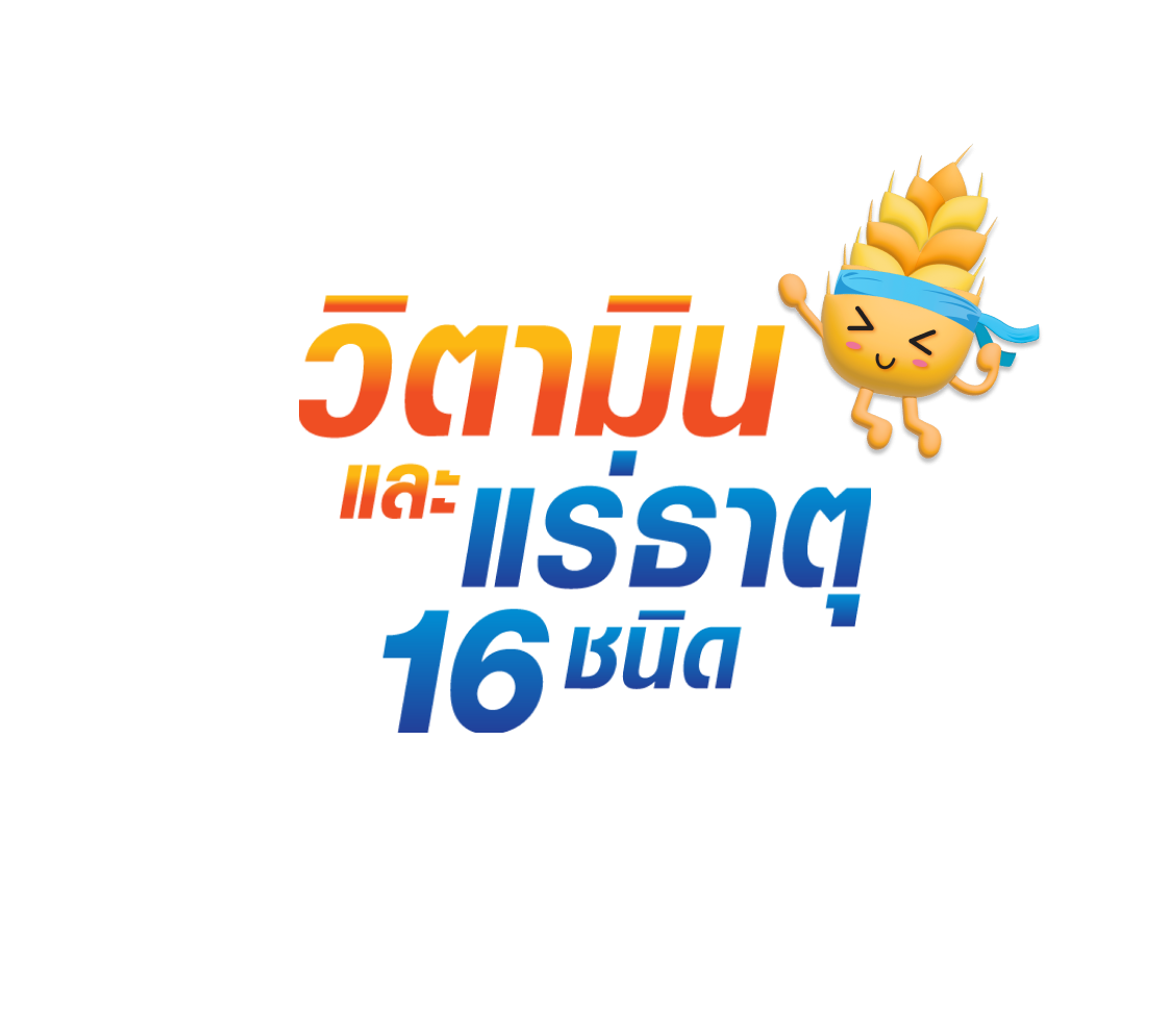 มัลติเกรน วิตามินและแร่ธาตุ 16 ชนิด