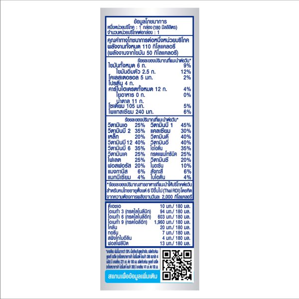 โฟร์โมสต์ โอเมก้า 369 สมาร์ท 4 พลัส รสจืด