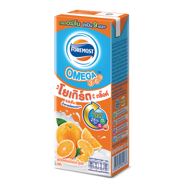 Foremost Omega 369 Orange Flavoured Yoghurt Drink
