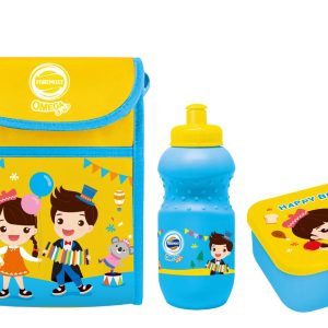 ฟรี! ชุดกระเป๋ากล่องข้าวโอเมก้า (คละสี) - แถมฟรี