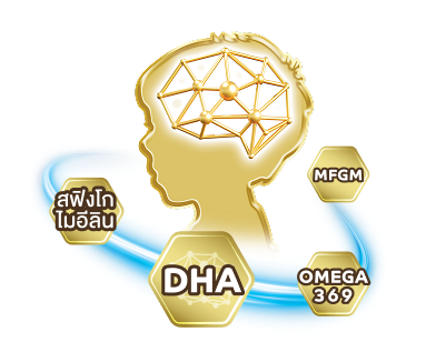 สารอาหารครบถ้วน โดยเฉพาะสารอาหารที่บำรุงสมอง