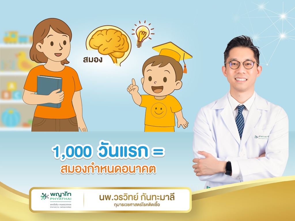 1000 วันแรก = สมองกำหนดอนาคต