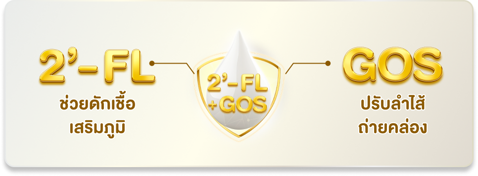 2-FL ช่วยดักเชื้อเสริมภูมิ Gos ปรับลำไส้ถ่ายคล่อง