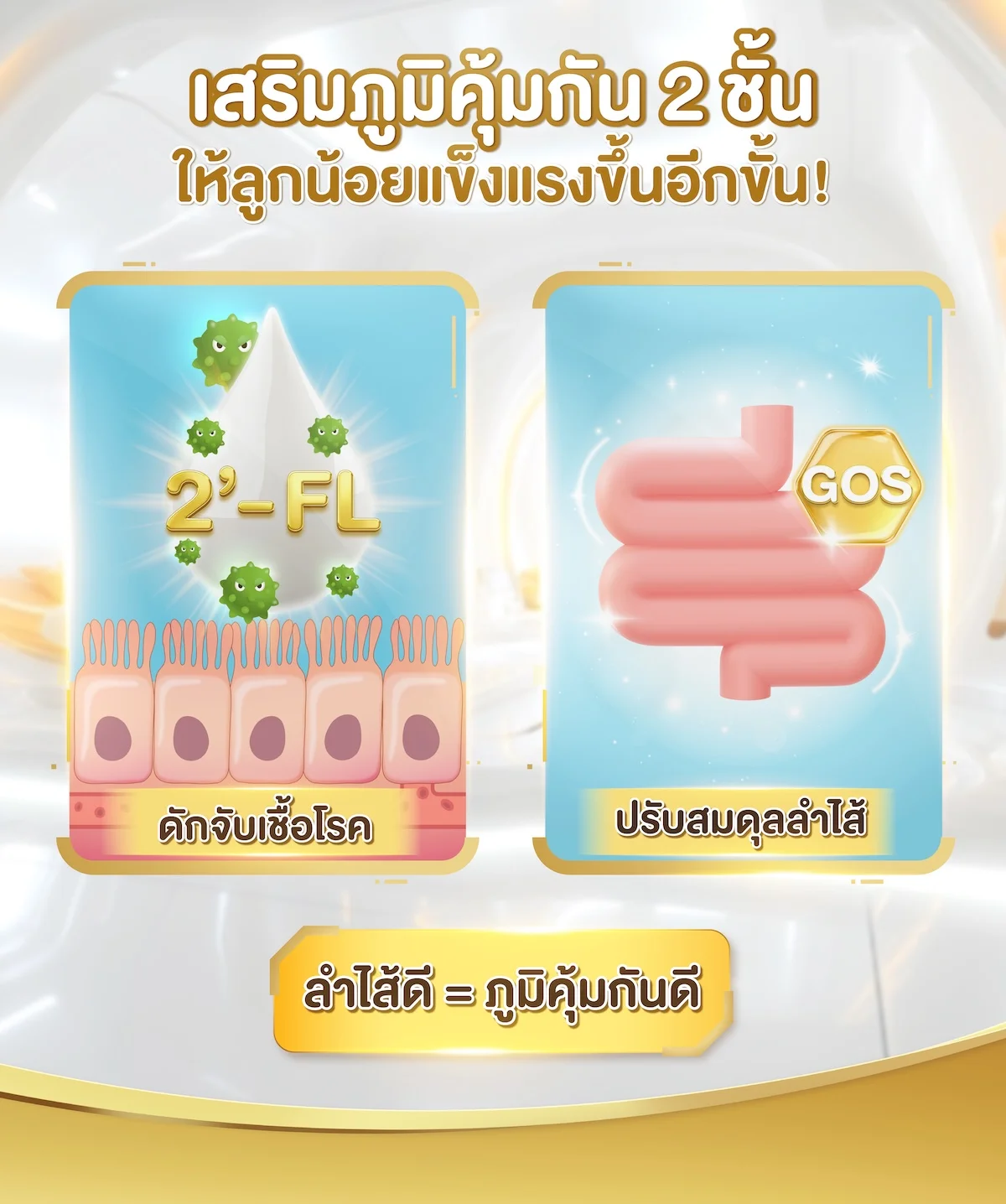 วิธีเสริมภูมิคุ้มกัน 2 ชั้น