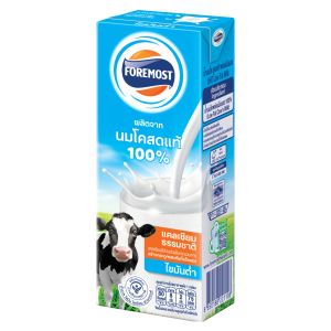 นมโคแท้ 100% รสจืดไขมันต่ำ