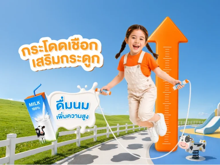 กระโดดเชือก กระตุ้นการยืดตัวของกระดูกขาและกระดูกสันหลังได้ดีที่สุด